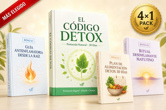 💊 El Código Detox — Protocolo Natural para Restaurar tu Cuerpo desde la Raíz📦
